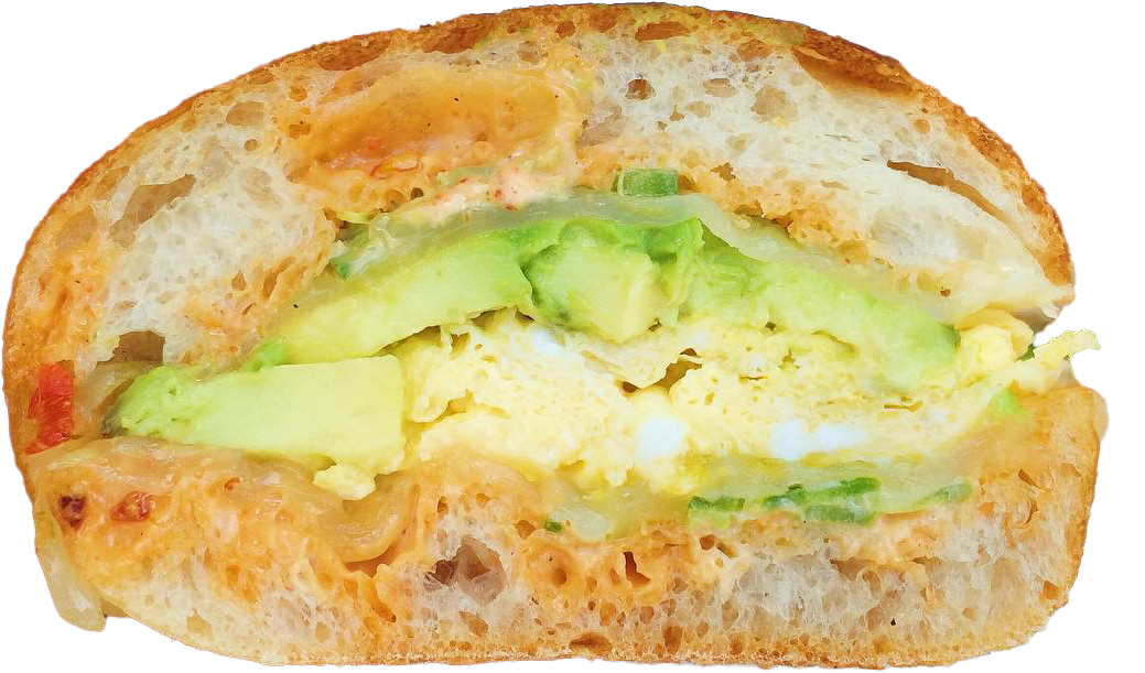 Breakfast Basile sandwich